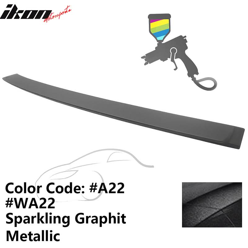 2012-2018 BMW F30 3-Series Sedan A Style Roof Spoiler ABS Painted