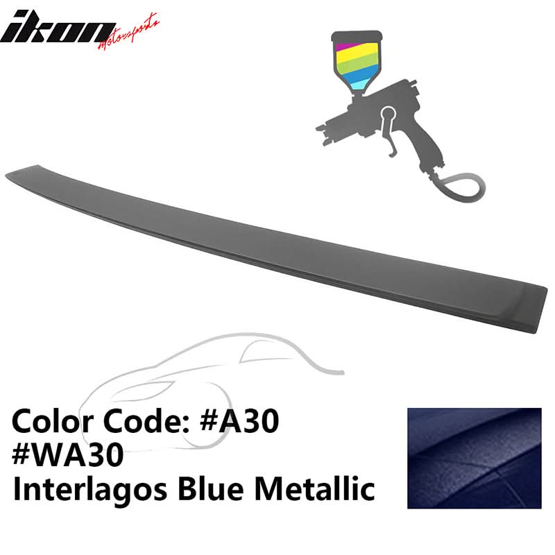 2012-2018 BMW F30 3-Series Sedan A Style Roof Spoiler ABS Painted