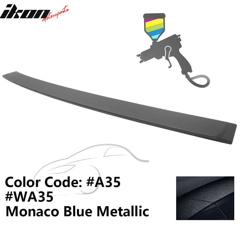 2012-2018 BMW F30 3-Series Sedan A Style Roof Spoiler ABS Painted