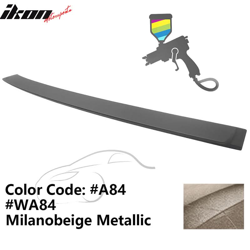 2012-2018 BMW F30 3-Series Sedan A Style Roof Spoiler ABS Painted