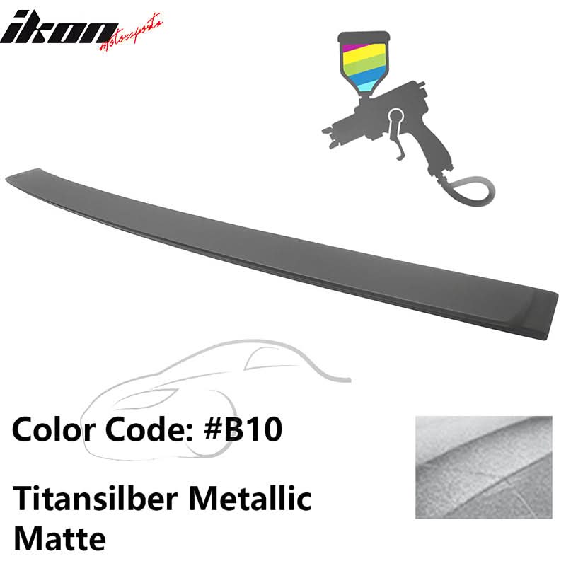 2012-2018 BMW F30 3-Series Sedan A Style Roof Spoiler ABS Painted
