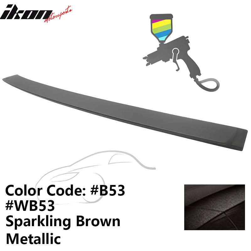 2012-2018 BMW F30 3-Series Sedan A Style Roof Spoiler ABS Painted
