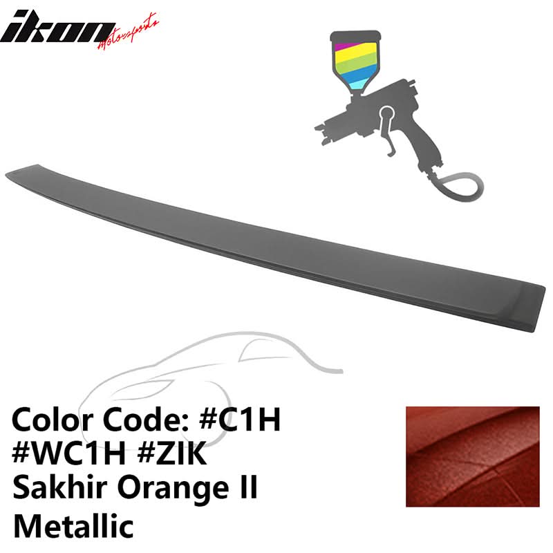 2012-2018 BMW F30 3-Series Sedan A Style Roof Spoiler ABS Painted