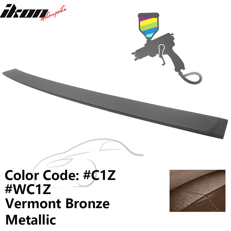 2012-2018 BMW F30 3-Series Sedan A Style Roof Spoiler ABS Painted