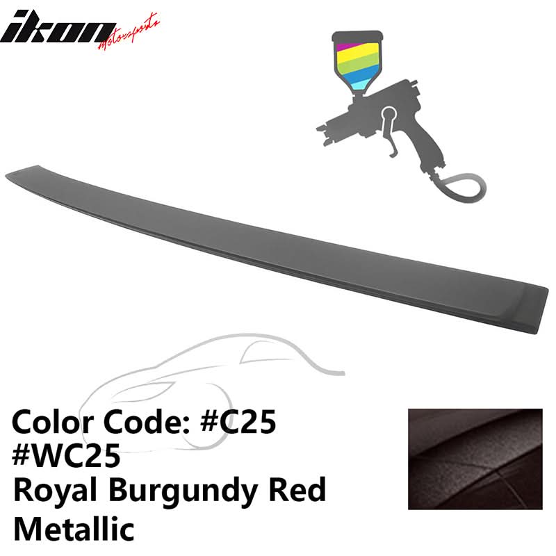 2012-2018 BMW F30 3-Series Sedan A Style Roof Spoiler ABS Painted