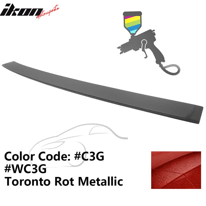 2012-2018 BMW F30 3-Series Sedan A Style Roof Spoiler ABS Painted