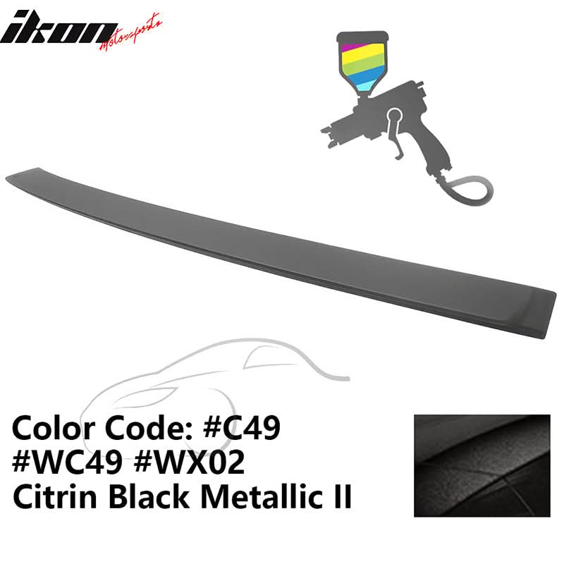 2012-2018 BMW F30 3-Series Sedan A Style Roof Spoiler ABS Painted
