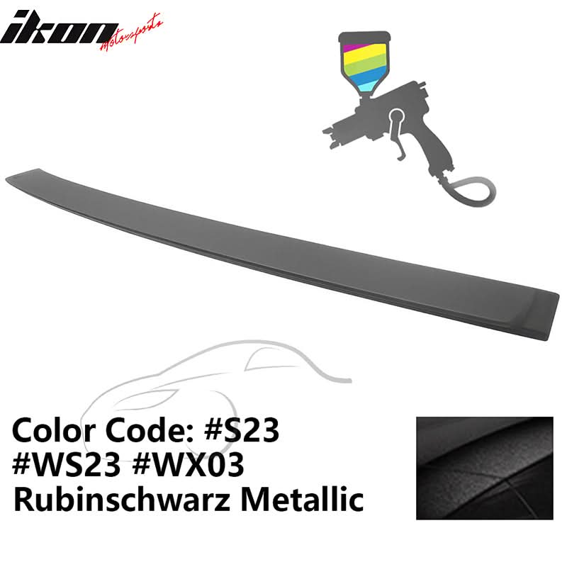2012-2018 BMW F30 3-Series Sedan A Style Roof Spoiler ABS Painted