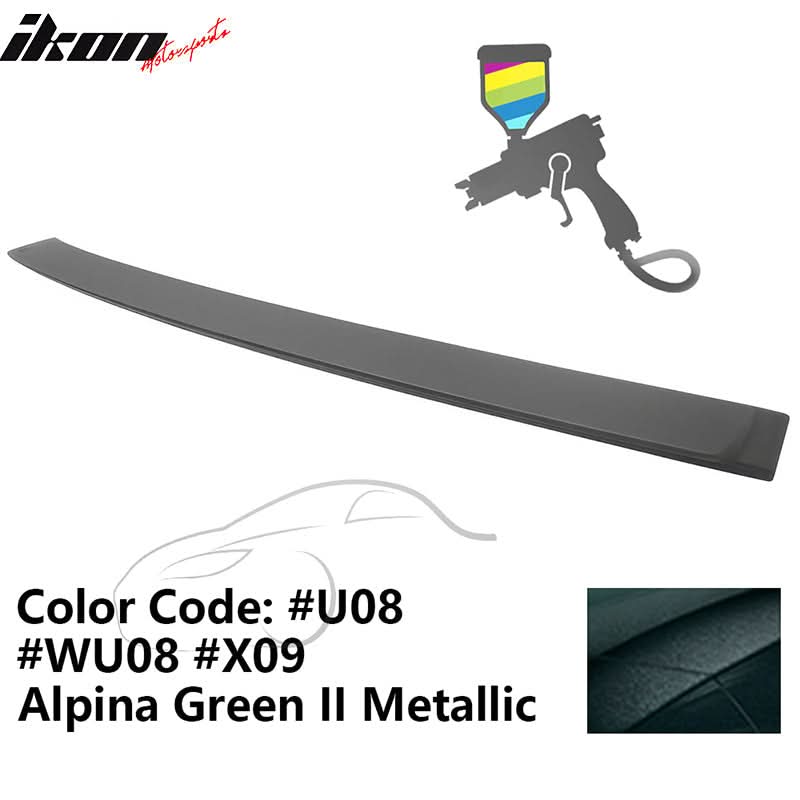2012-2018 BMW F30 3-Series Sedan A Style Roof Spoiler ABS Painted