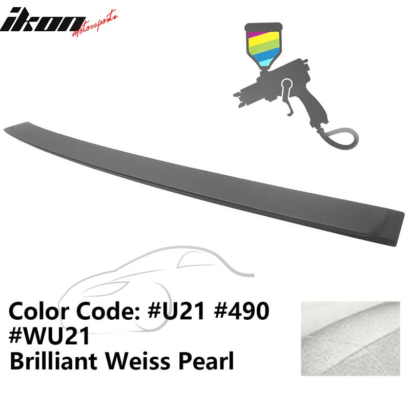 2012-2018 BMW F30 3-Series Sedan A Style Roof Spoiler ABS Painted
