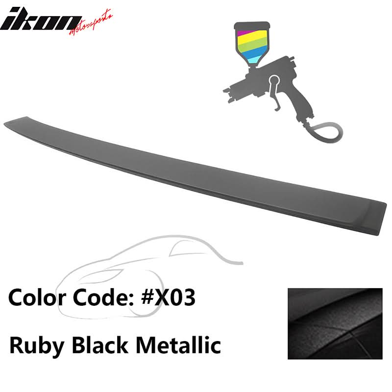2012-2018 BMW F30 3-Series Sedan A Style Roof Spoiler ABS Painted