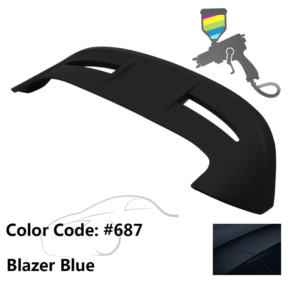 2011-2018 Ford Fiesta Hatchback ST Style Roof Spoiler Wing ABS