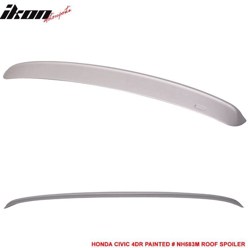 1996-2000 Honda Civic Sedan 4Dr Rear Window Roof Spoiler Wing ABS