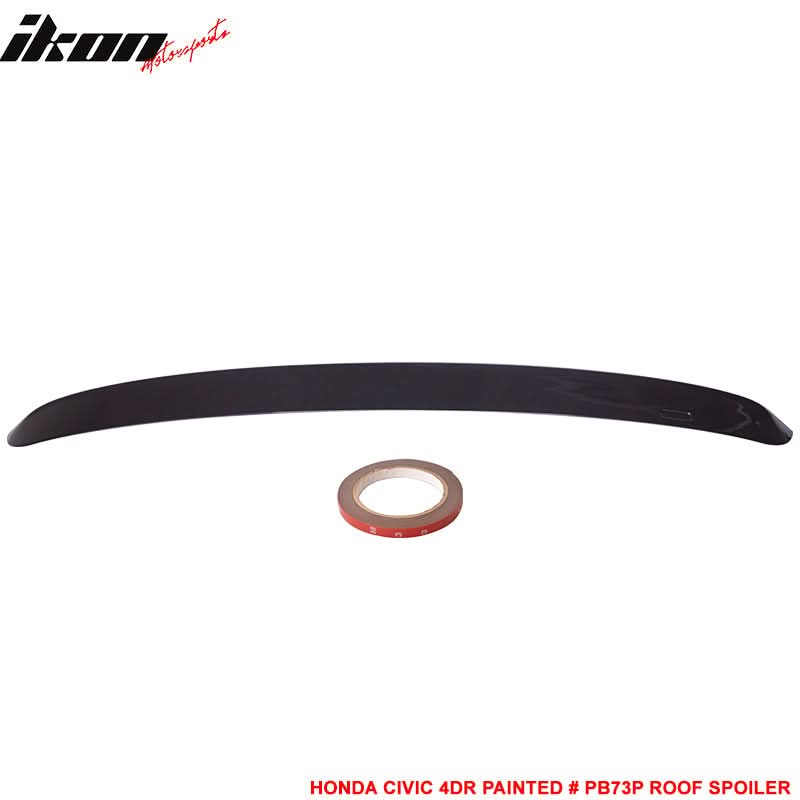 1996-2000 Honda Civic Sedan 4Dr Rear Window Roof Spoiler Wing ABS