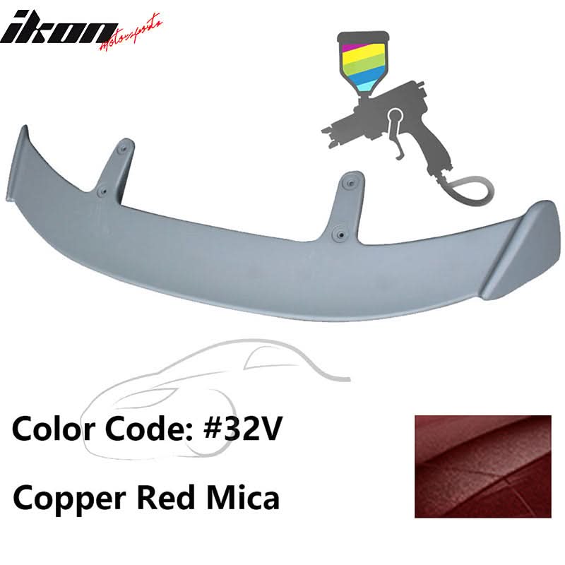 2014-2017 Mazda 3 Hatchback AE Style Painted Rear Roof Spoiler ABS