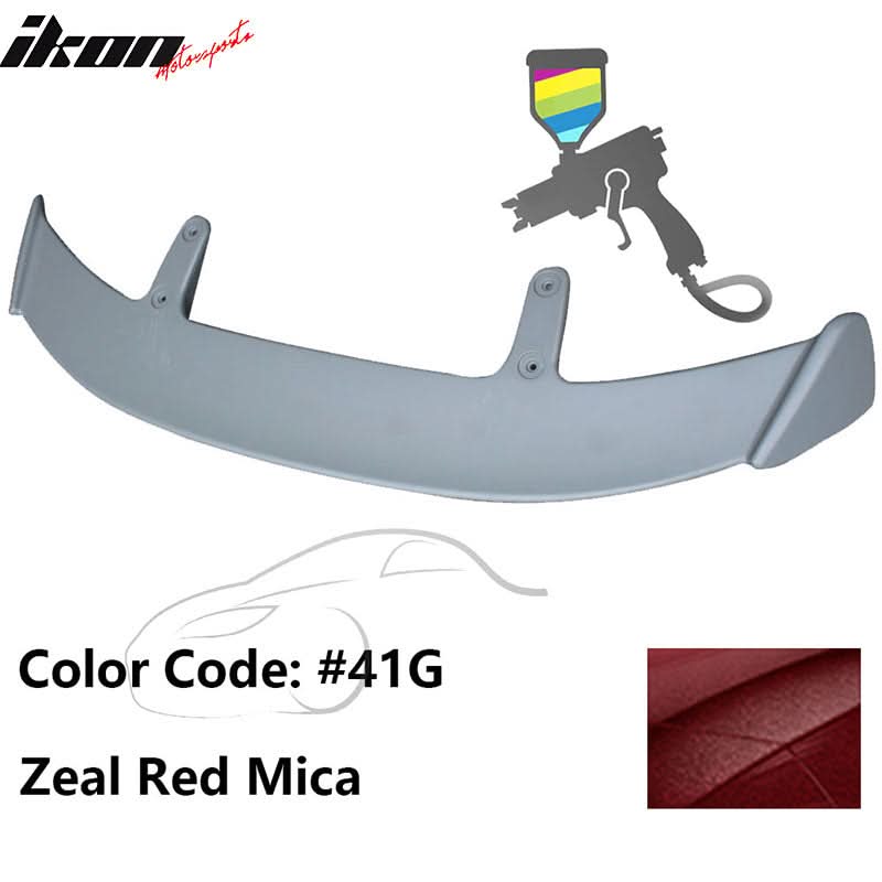 2014-2017 Mazda 3 Hatchback AE Style Painted Rear Roof Spoiler ABS