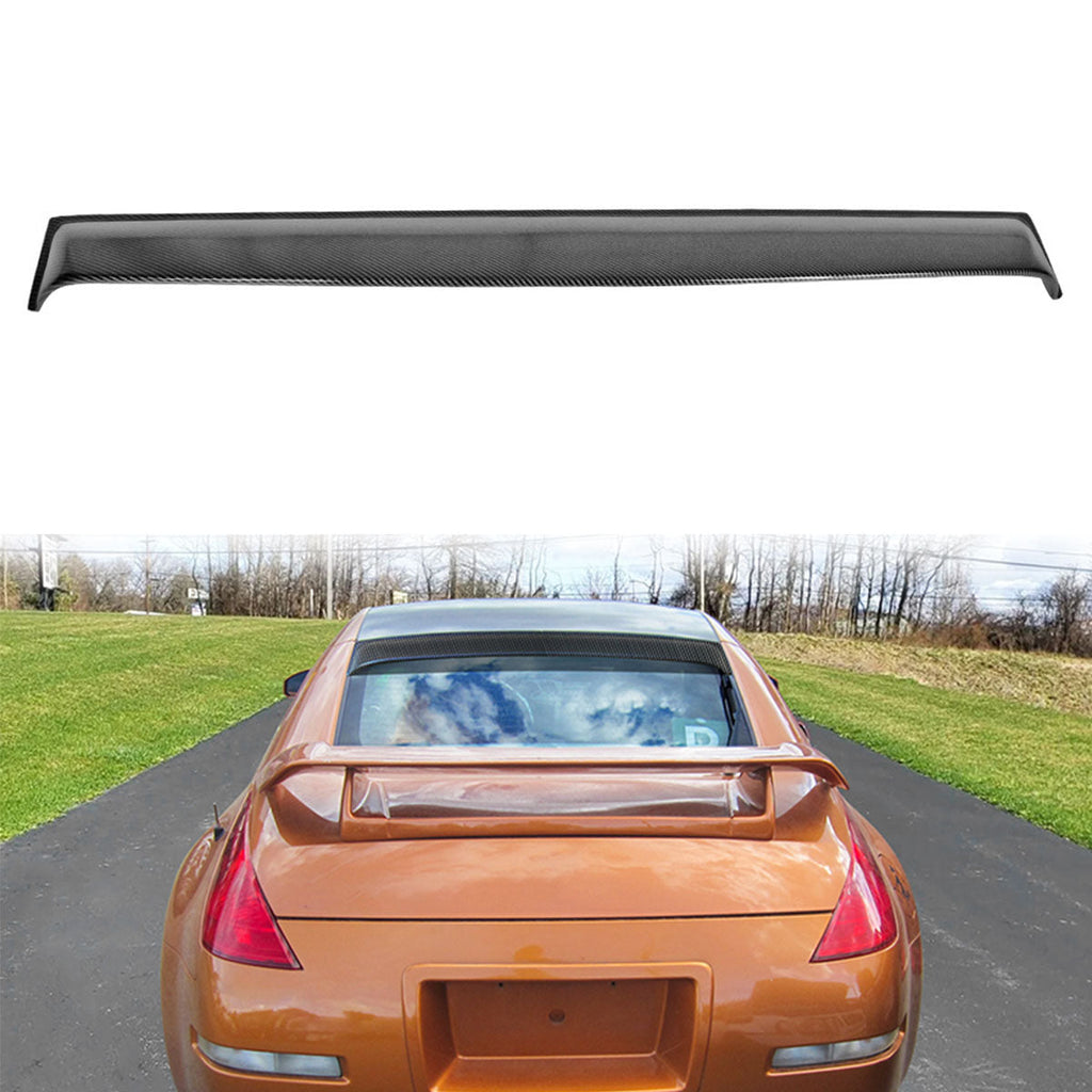 2003-2008 Nissan 350Z Coupe Rear Window Visor Roof Spoiler Wing PP