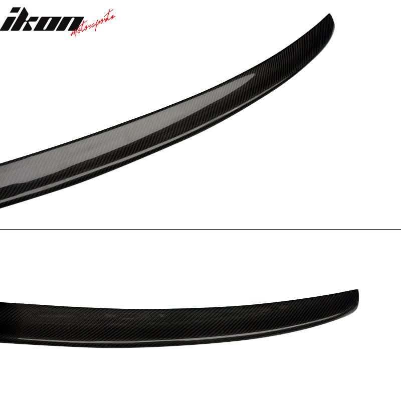 2017-2025 Audi A4 B9 Sedan S4 Style Rear Spoiler Wing Carbon Fiber