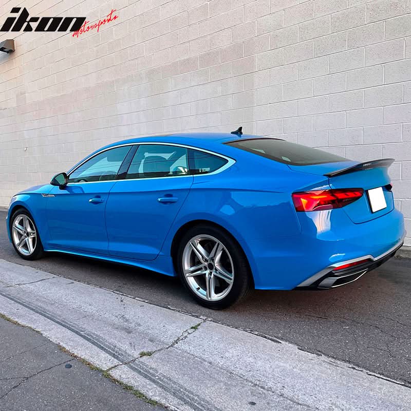 2018-2022 Audi A5 S5 B9 Hatchback C Style Carbon Fiber Trunk Spoiler