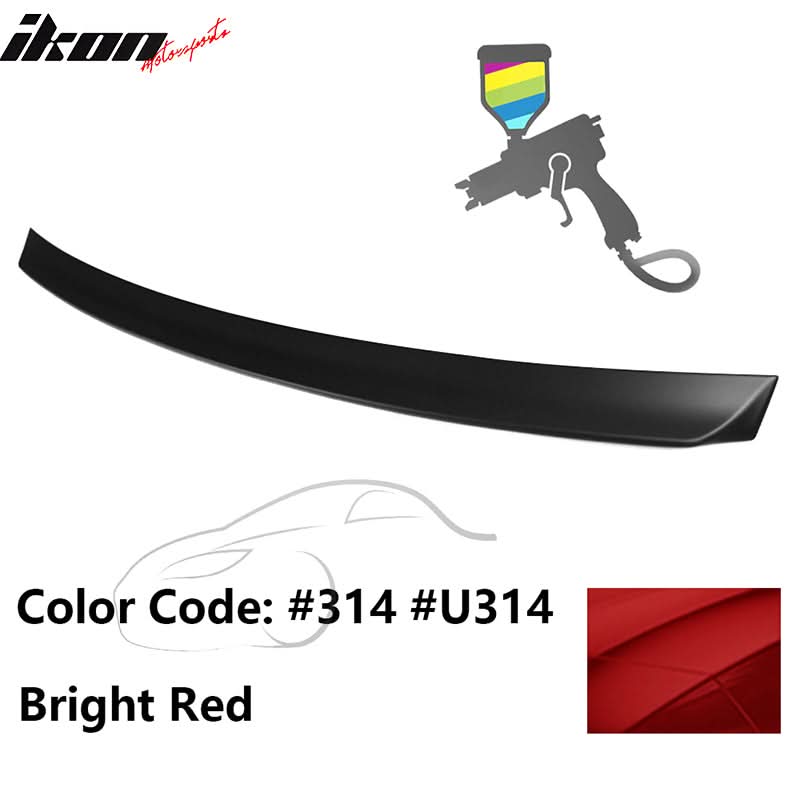1999-2005 BMW E46 3-Series AC Rear Spoiler Black ABS