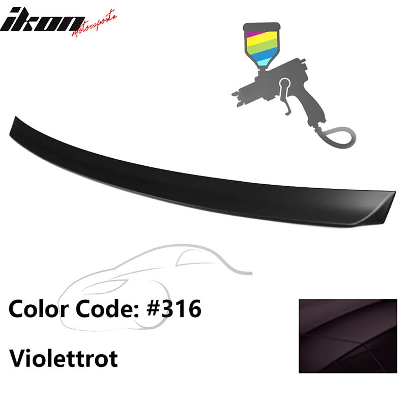 1999-2005 BMW E46 3-Series AC Rear Spoiler Black ABS