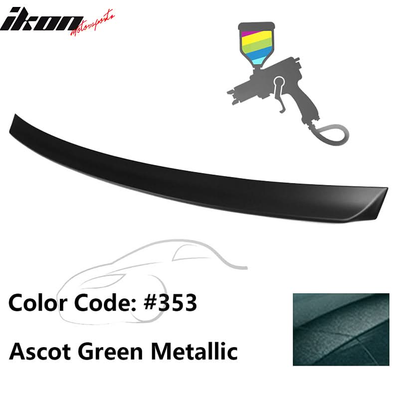 1999-2005 BMW E46 3-Series AC Rear Spoiler Black ABS