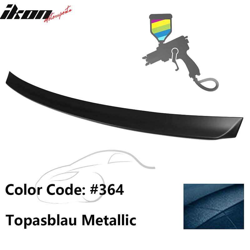 1999-2005 BMW E46 3-Series AC Rear Spoiler Black ABS
