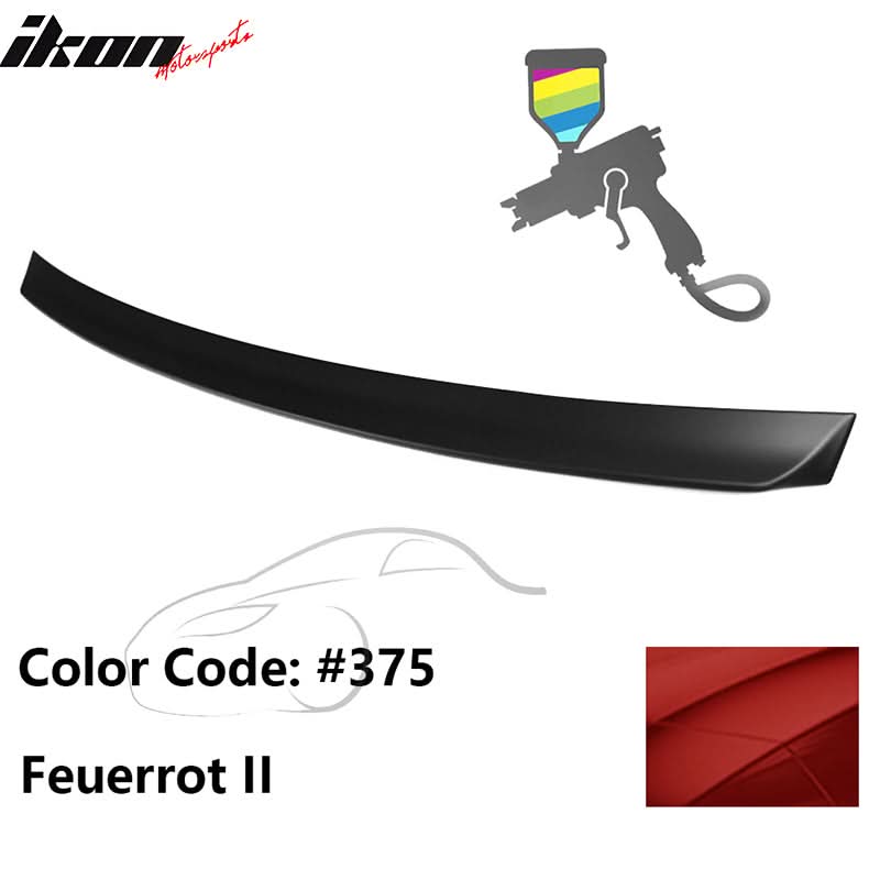 1999-2005 BMW E46 3-Series AC Rear Spoiler Black ABS