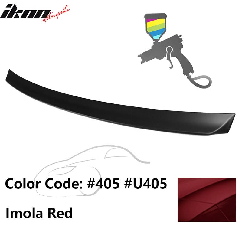 1999-2005 BMW E46 3-Series AC Rear Spoiler Black ABS