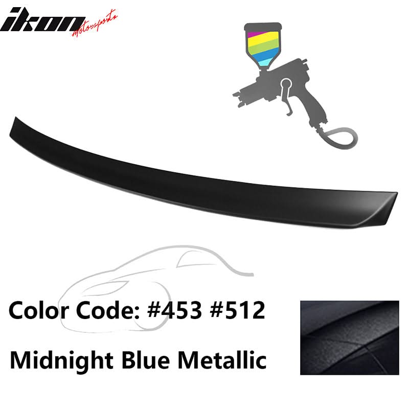 1999-2005 BMW E46 3-Series AC Rear Spoiler Black ABS