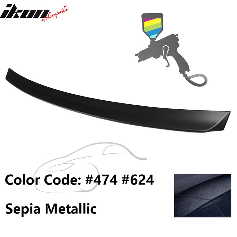 1999-2005 BMW E46 3-Series AC Rear Spoiler Black ABS
