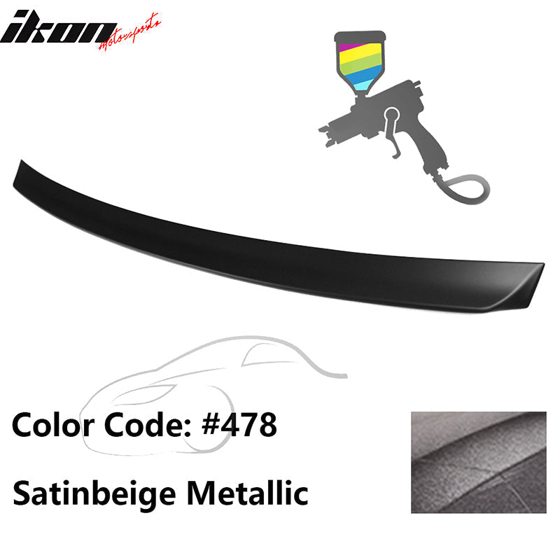 1999-2005 BMW E46 3-Series AC Rear Spoiler Black ABS
