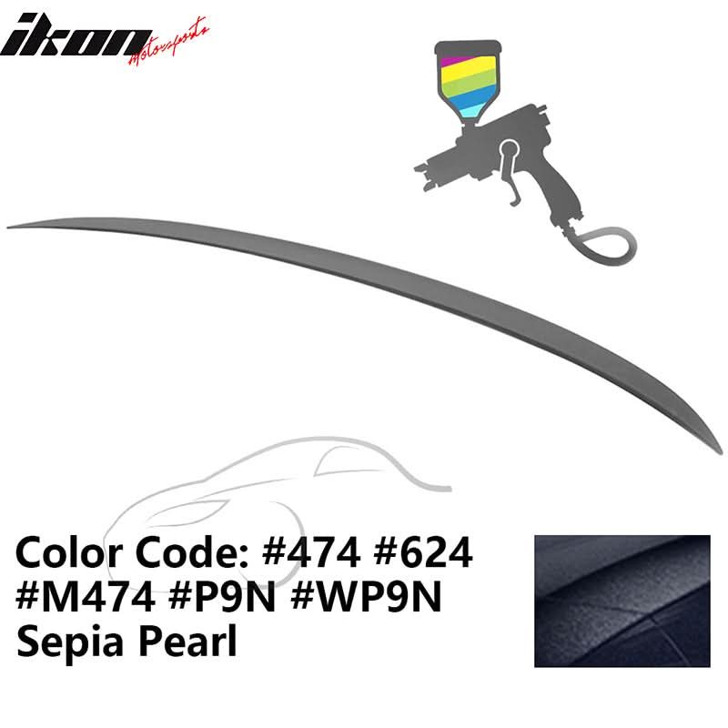 2006-2011 BMW E90 3-Series M3 Style Painted Trunk Spoiler Wing
