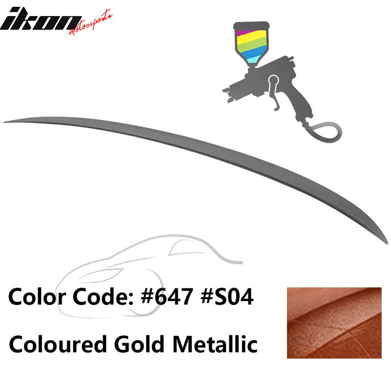 2006-2011 BMW E90 3-Series M3 Style Painted Trunk Spoiler Wing