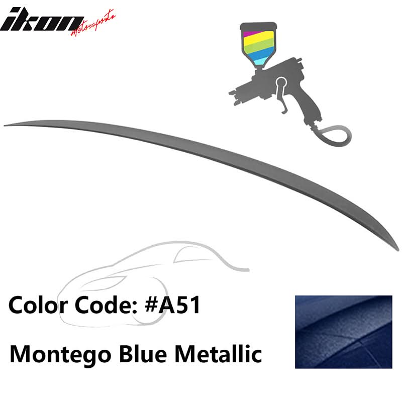 2006-2011 BMW E90 3-Series M3 Style Painted Trunk Spoiler Wing