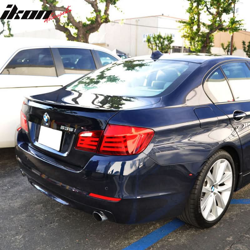 2011-2017 BMW F10 5 Series OE Style Rear Trunk Lid Spoiler Wing Lip PU