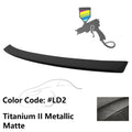 2011-2023 Chrysler 300 OE #LD2 Titanium II Matte Trunk Spoiler ABS