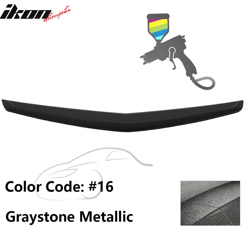 2013-2018 Cadillac ATS Sedan OEM Style Painted Rear Trunk Spoiler