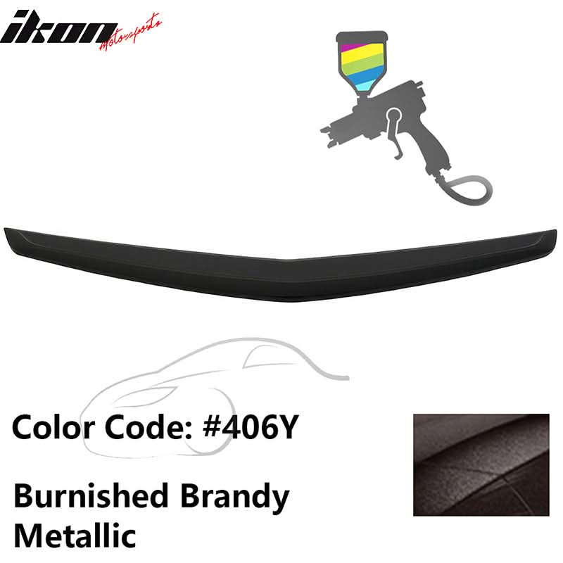 2013-2018 Cadillac ATS Sedan OEM Style Painted Rear Trunk Spoiler