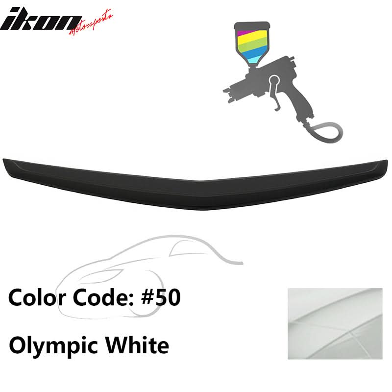 2013-2018 Cadillac ATS Sedan OEM Style Painted Rear Trunk Spoiler