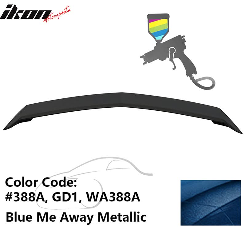2016-2019 Cadillac ATS Sedan V Style Trunk Spoiler Wing ABS