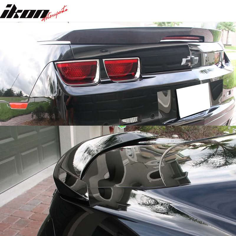 2010-2013 Chevy Camaro ZL1 Painted Color ABS Trunk Spoiler W/ LED Lamp