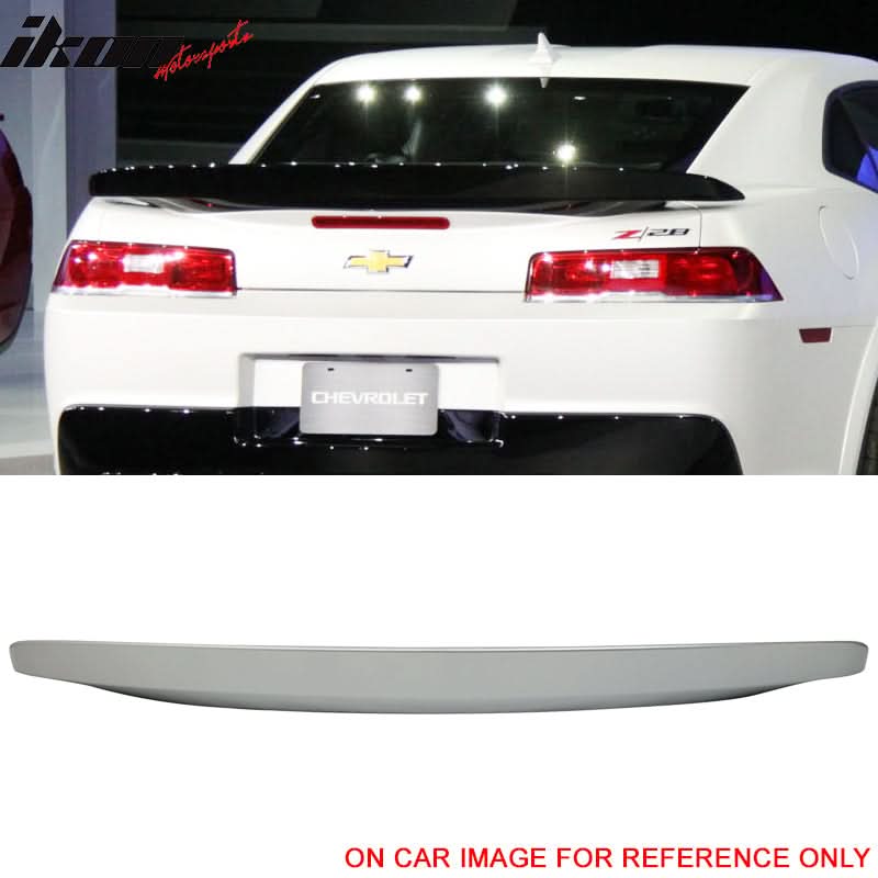 2014-2015 Chevrolet Camaro Painted Color ABS Flush Mount Trunk Spoiler