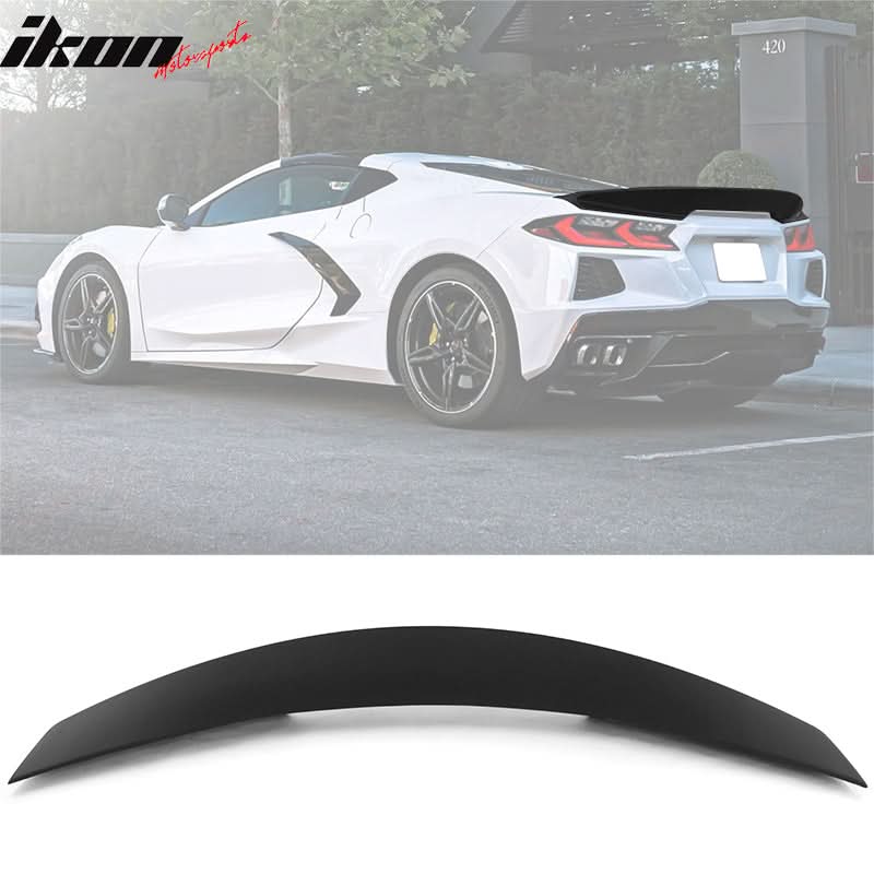 2020-2025 Chevy Corvette RSC 2-Door Matte Black Rear Spoiler ABS