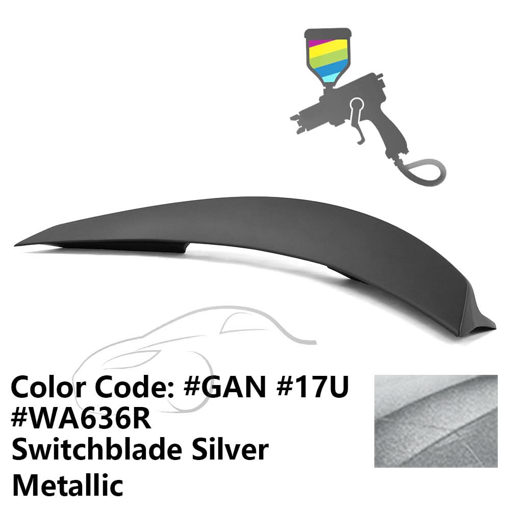 2020-2025 Chevy Corvette RSC 2-Door Matte Black Rear Spoiler ABS