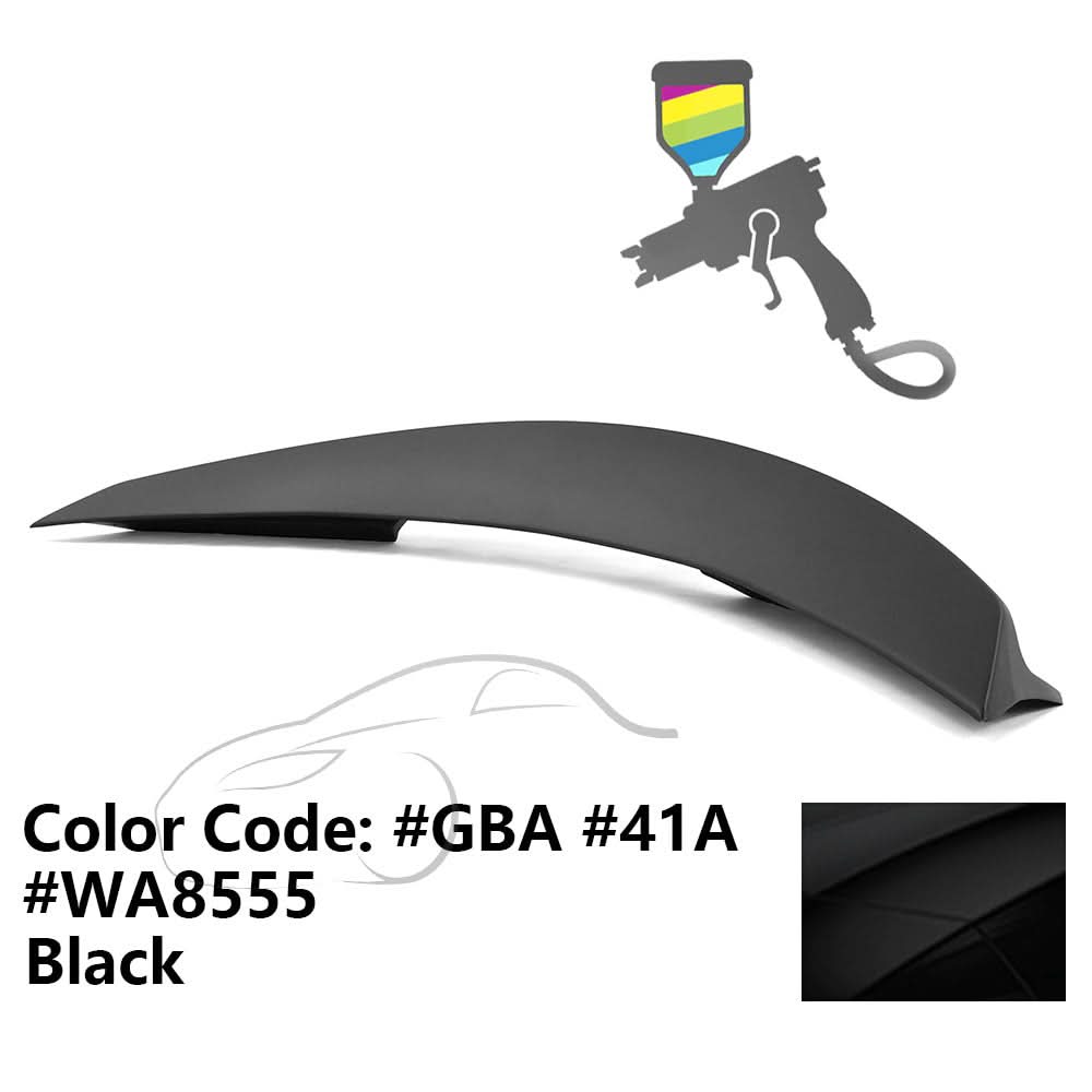 2020-2025 Chevy Corvette RSC 2-Door Matte Black Rear Spoiler ABS