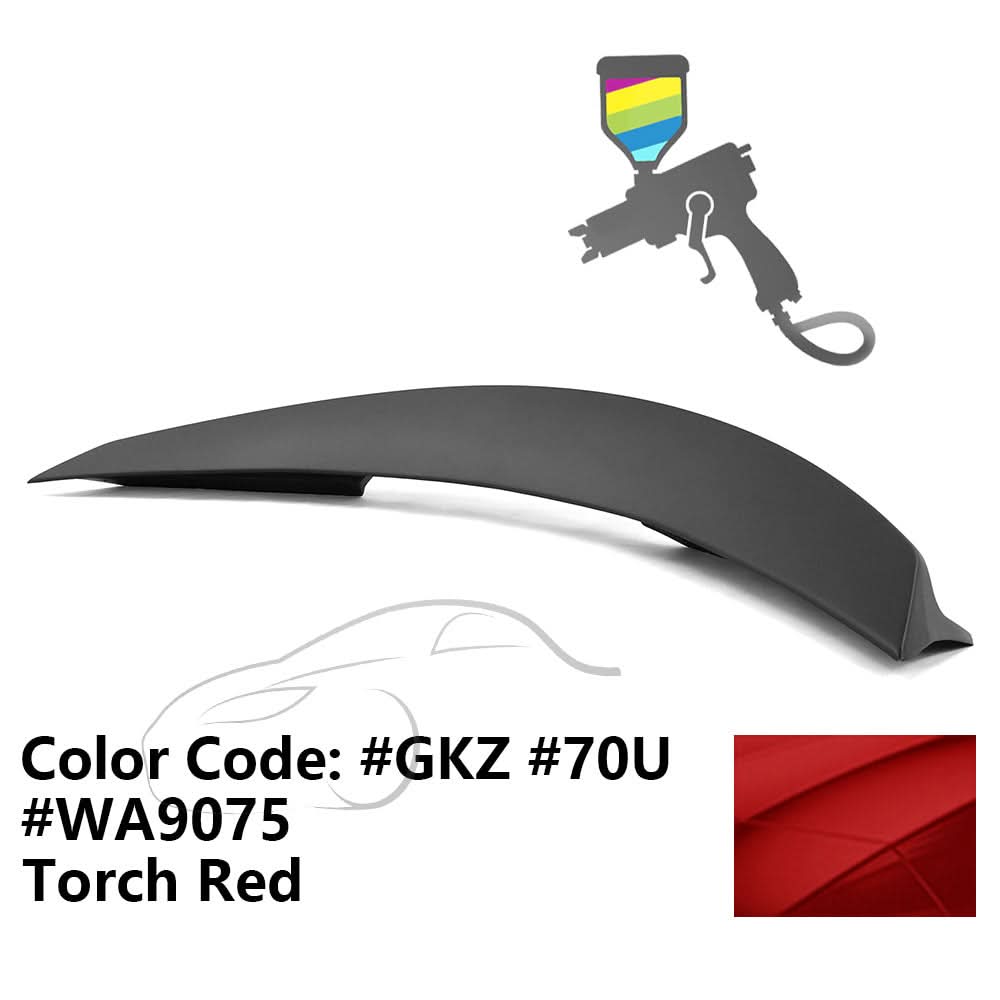 2020-2025 Chevy Corvette RSC 2-Door Matte Black Rear Spoiler ABS