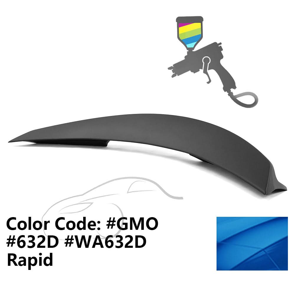 2020-2025 Chevy Corvette RSC 2-Door Matte Black Rear Spoiler ABS