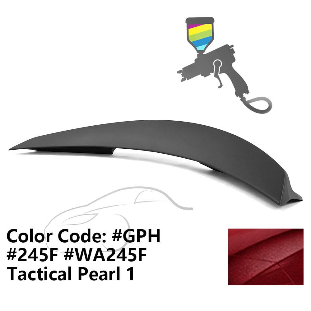 2020-2025 Chevy Corvette RSC 2-Door Matte Black Rear Spoiler ABS