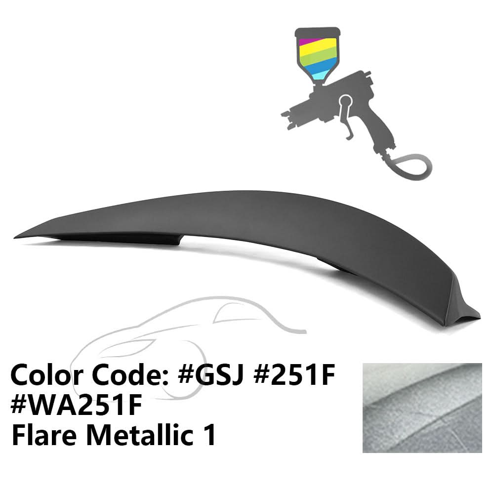 2020-2025 Chevy Corvette RSC 2-Door Matte Black Rear Spoiler ABS
